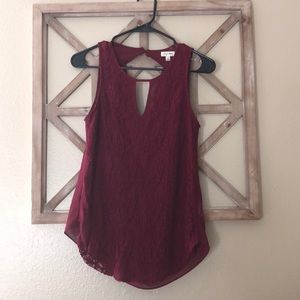 Deep Red tank